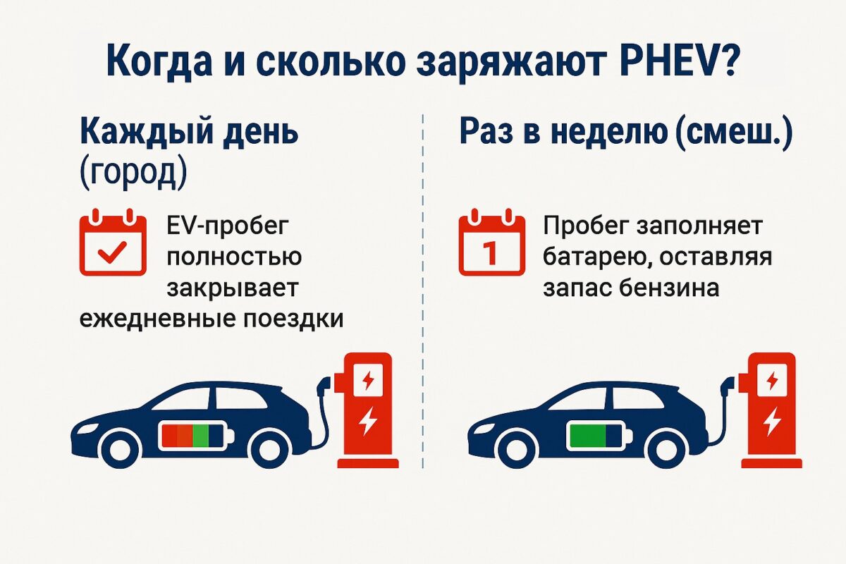 зарядка гибрид